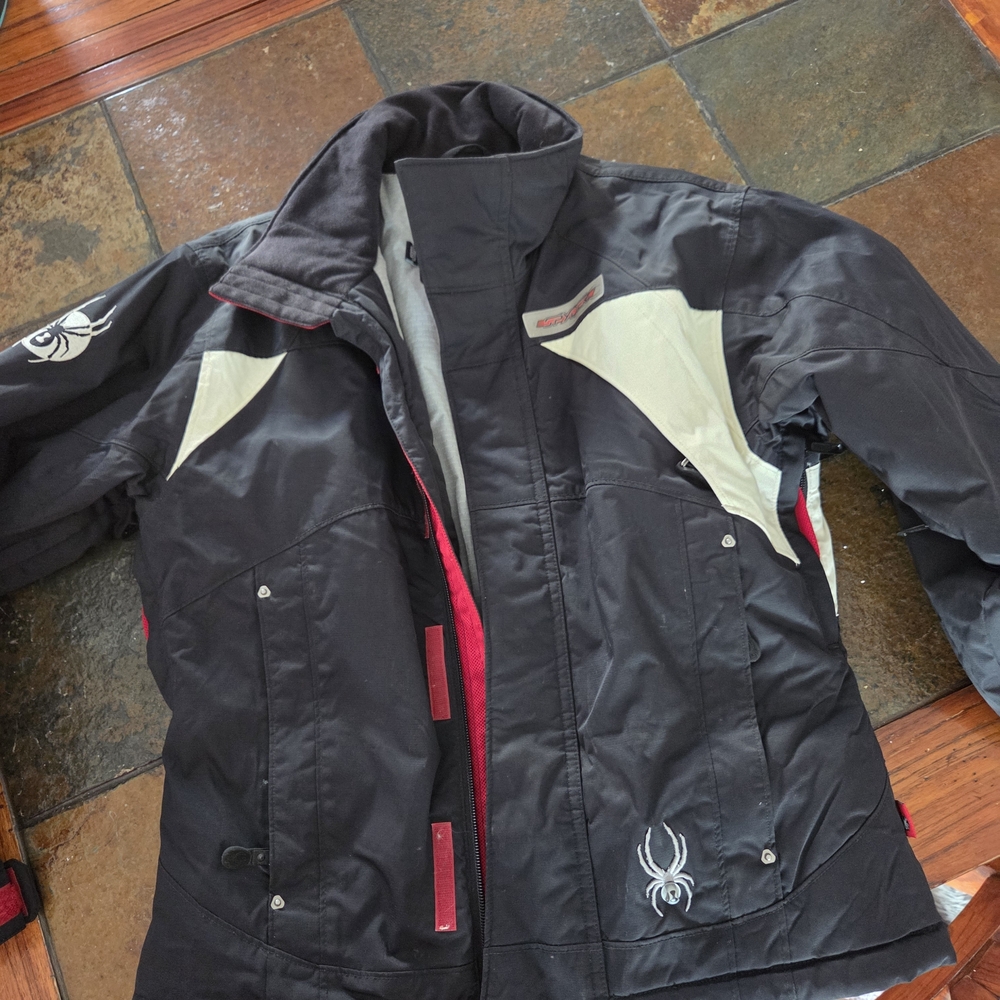 Spyder Black and Gray Jacket